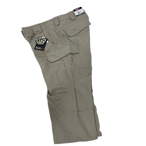 5.11 Tactical Khaki Stryke Covert Cargo Capris Womens Size 10L NWT - Picture 5 of 15